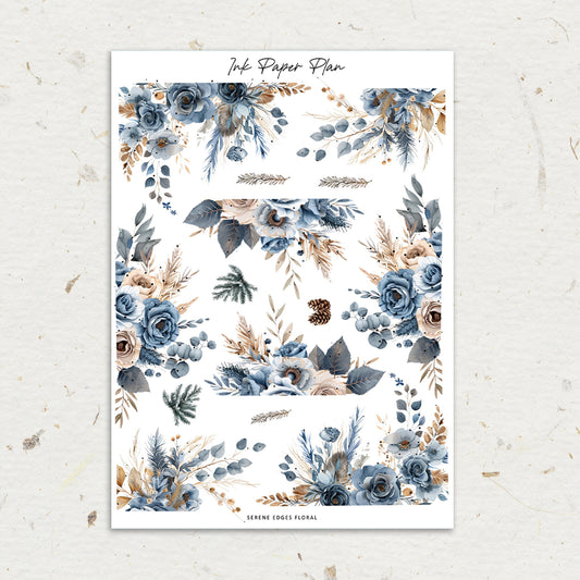 Serene | Floral Edges