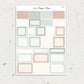 Boho | Weekly Kit | Rose Gold, Silver Foil, or Gold