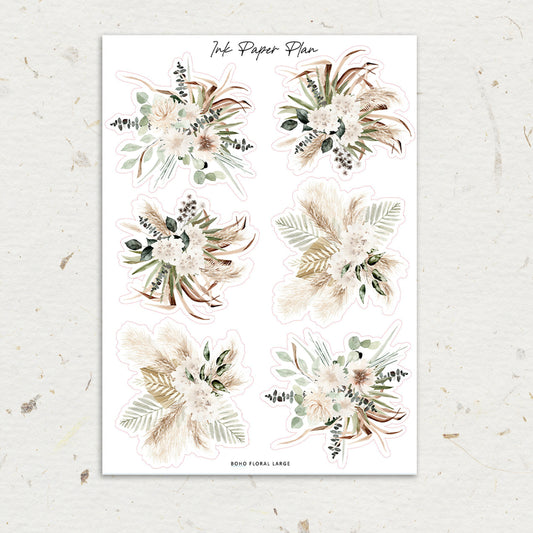 Boho | XL Floral Deco Sheet