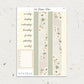 Daisy | Weekly Kit | Rose Gold, Silver Foil, or Gold