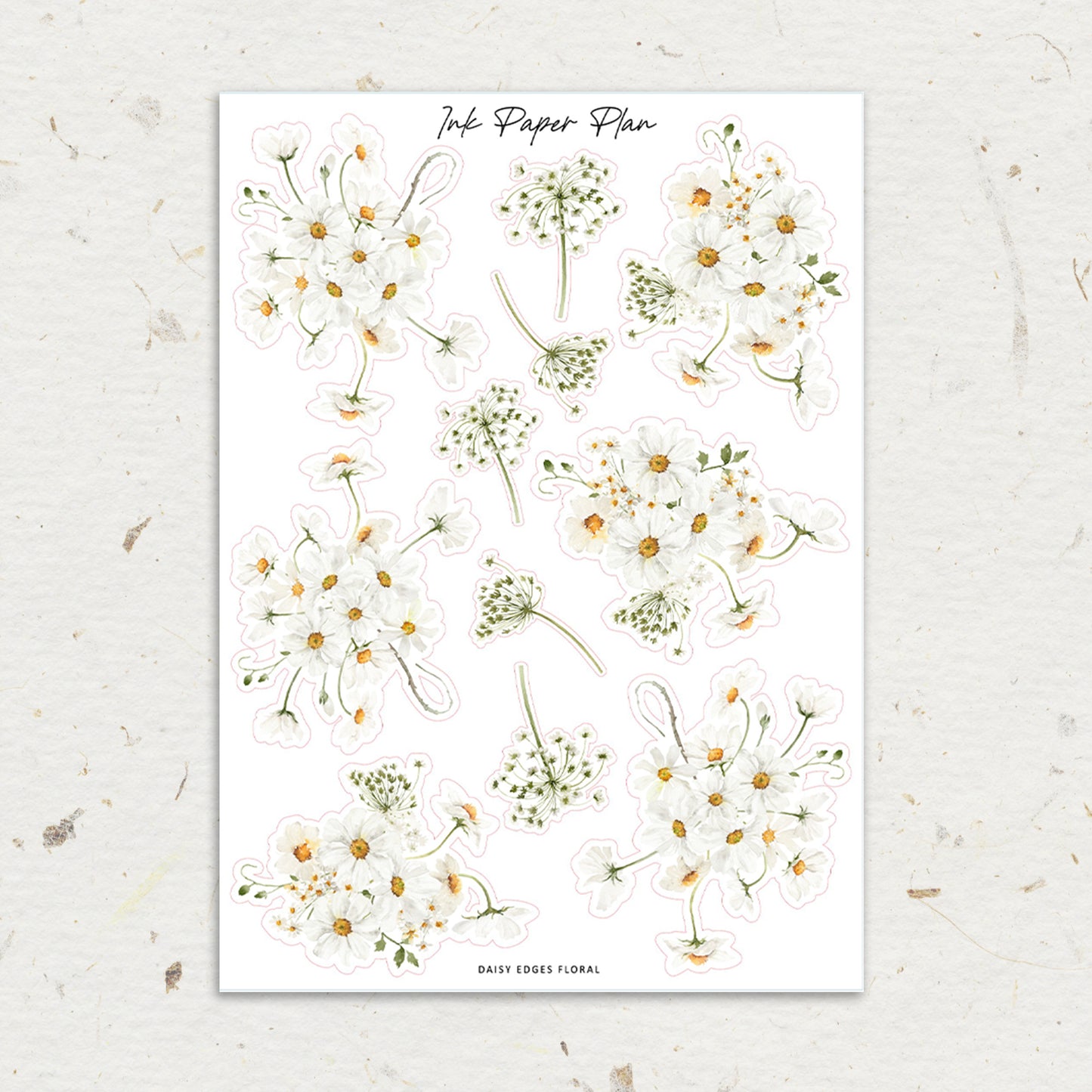 Daisy | XL Floral Deco Sheet