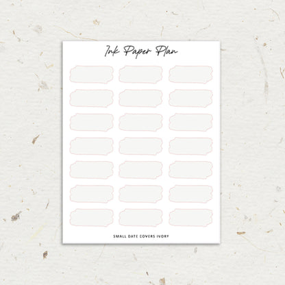 Neutral | Small Date Covers