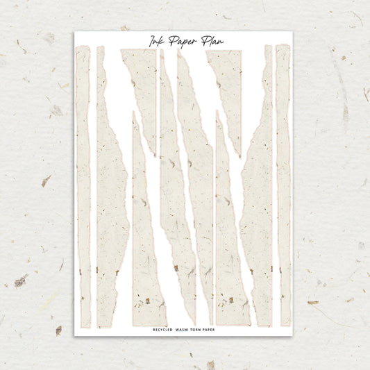 Recycled | Washi Torn Paper