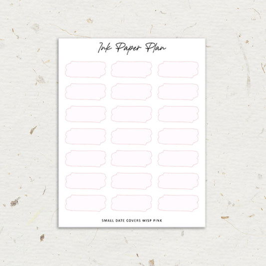 Pastel | Small Date Covers