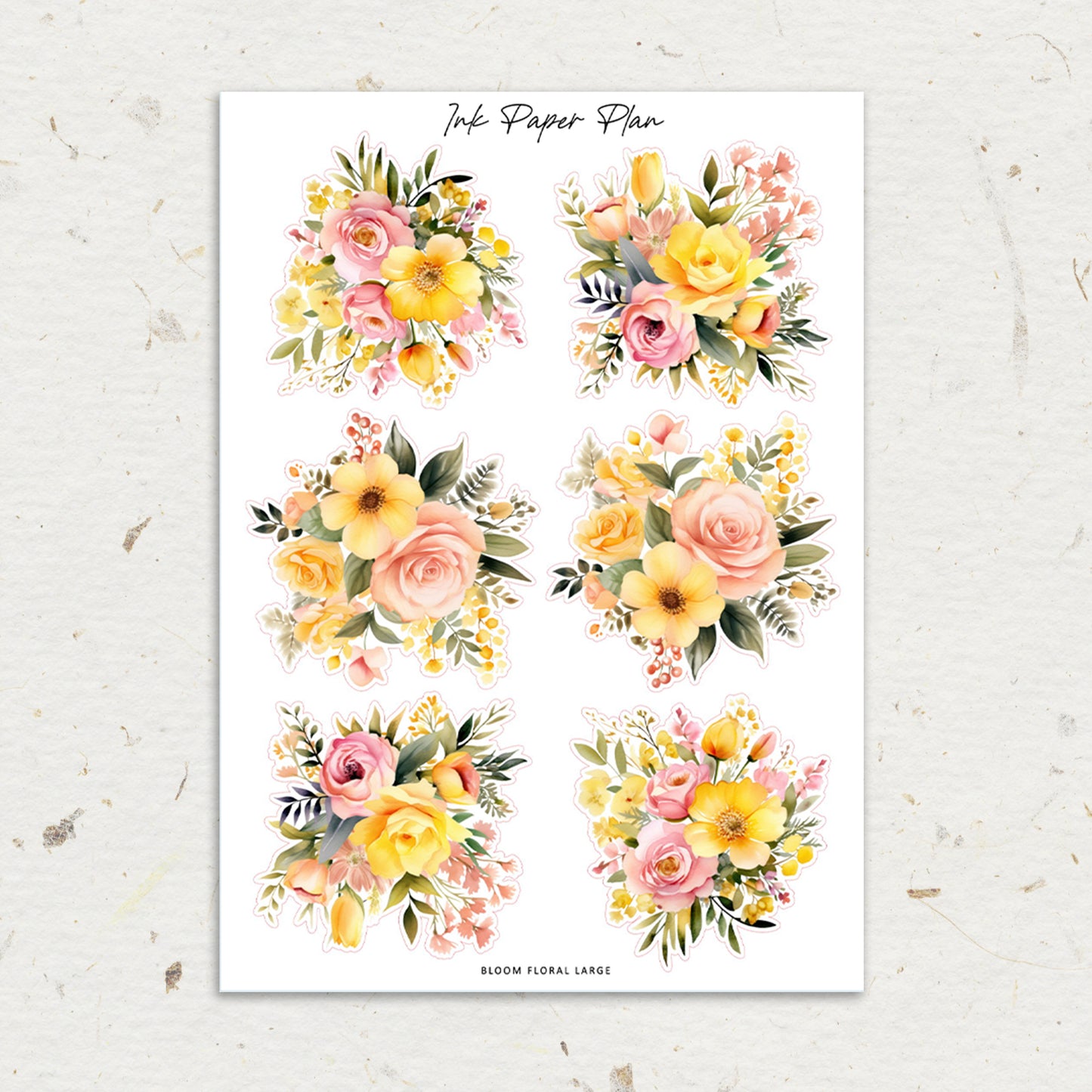 Bloom | XL Floral Deco Sheet