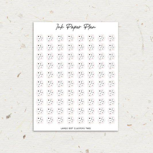 Large Dot Two | Foiled Clusters